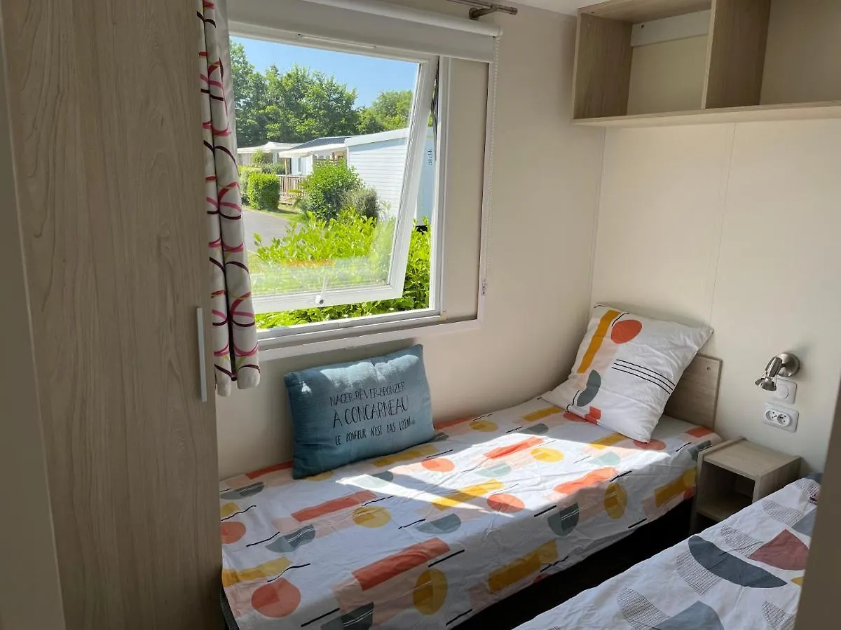 Mobil Home Confort Xl,Camping La Pommeraie, Piscine Et Ocean, Concarneau Et Pont Aven Trégunc Κάμπινγκ